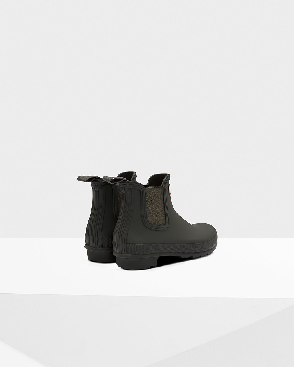 Women Hunter Original | Chelsea Boots Dark Olive | NZ-28476-ISUN